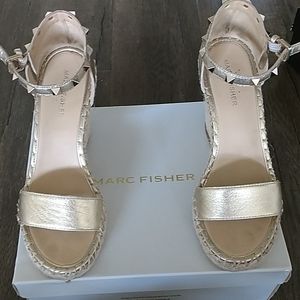 Gold Marc Fisher Wedges